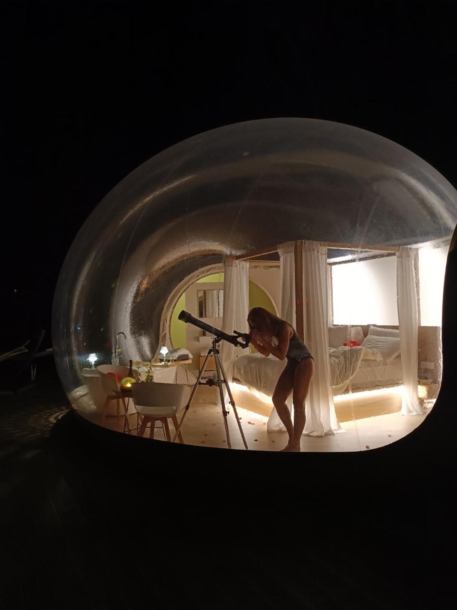 Bubble Room Puglia Villa Bautier Bubblenights Cerignola Ngoại thất bức ảnh