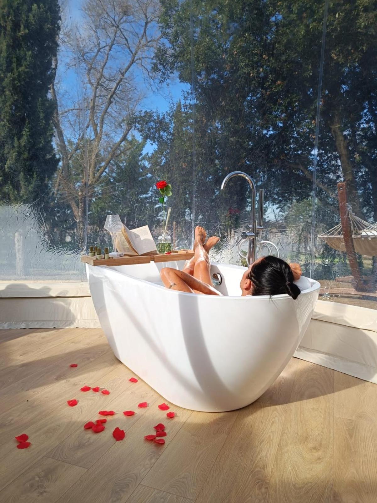 Bubble Room Puglia Villa Bautier Bubblenights Cerignola Ngoại thất bức ảnh